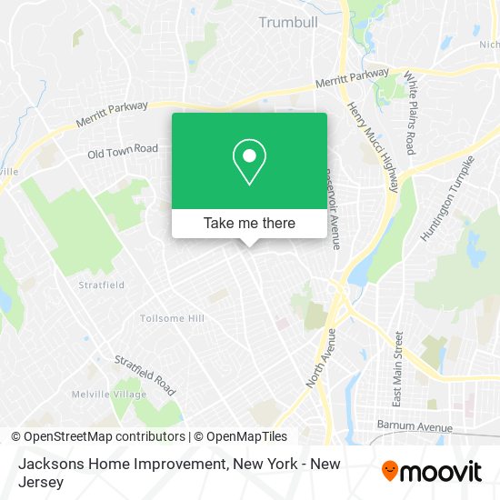 Jacksons Home Improvement map