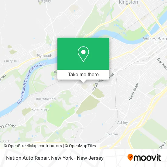Nation Auto Repair map