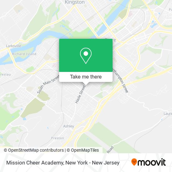 Mission Cheer Academy map