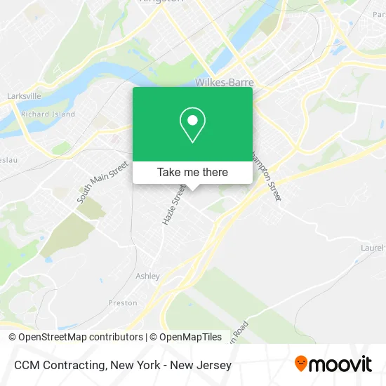 CCM Contracting map