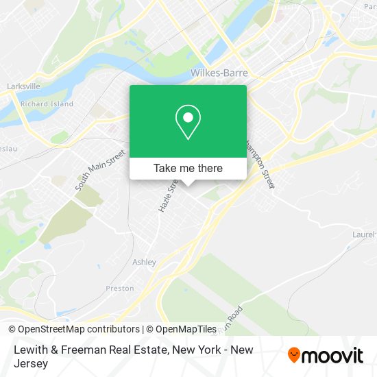Lewith & Freeman Real Estate map