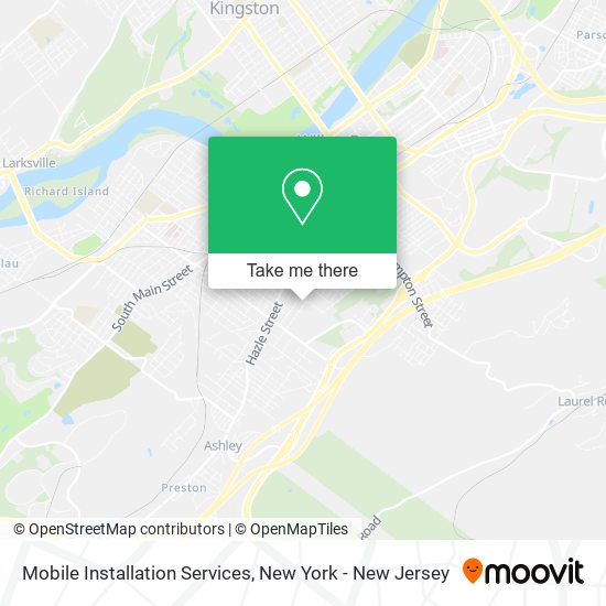 Mobile Installation Services map