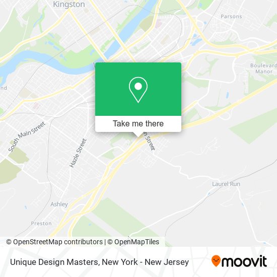 Mapa de Unique Design Masters