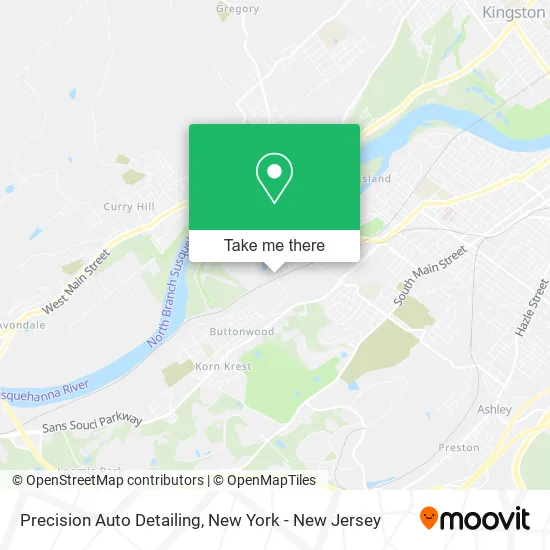 Precision Auto Detailing map