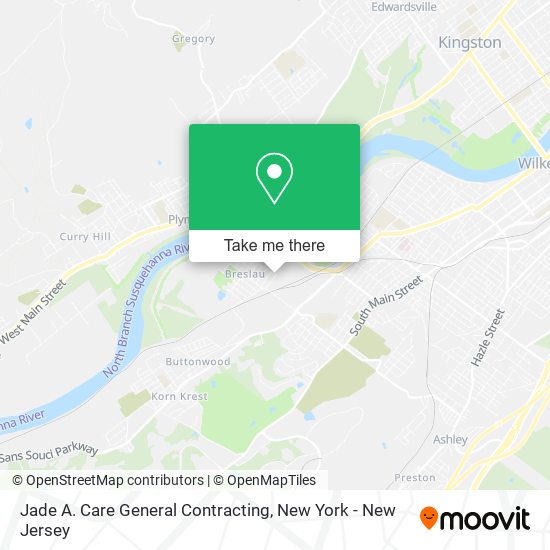 Jade A. Care General Contracting map