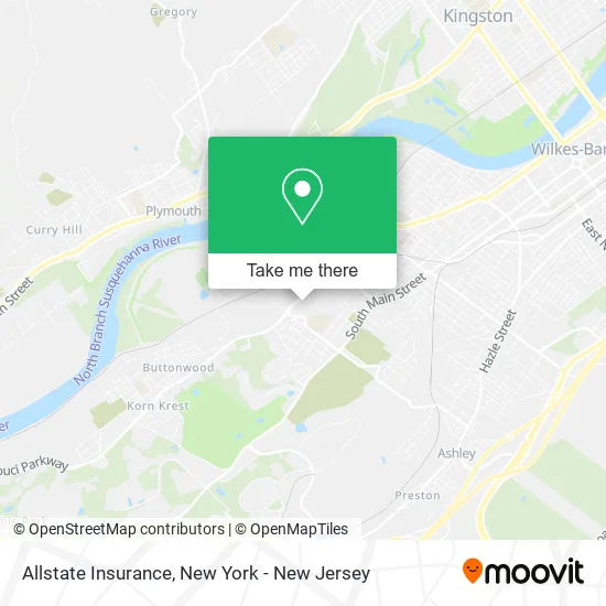 Allstate Insurance map