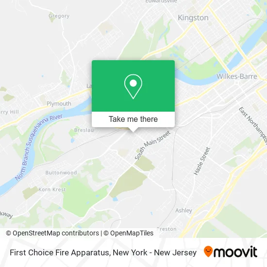 First Choice Fire Apparatus map