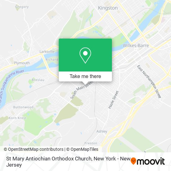 St Mary Antiochian Orthodox Church map