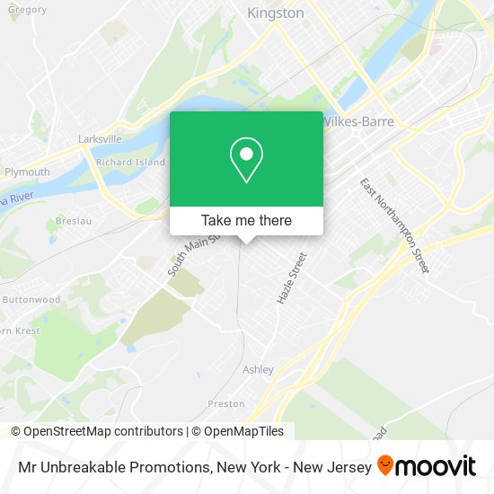 Mr Unbreakable Promotions map