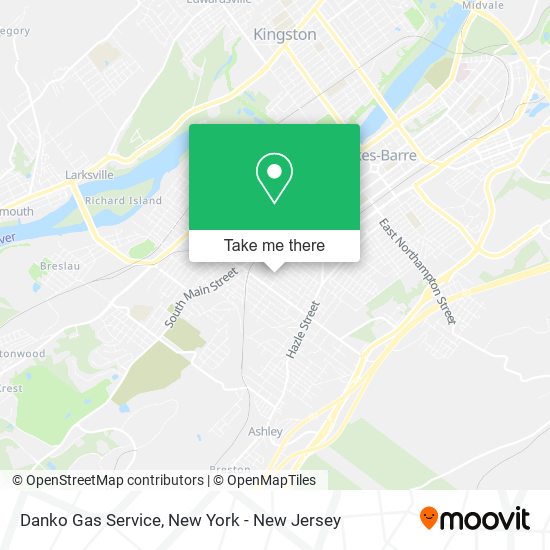 Mapa de Danko Gas Service