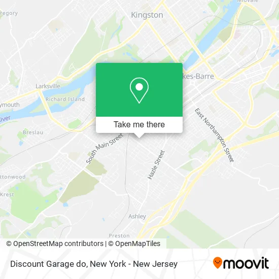 Discount Garage do map