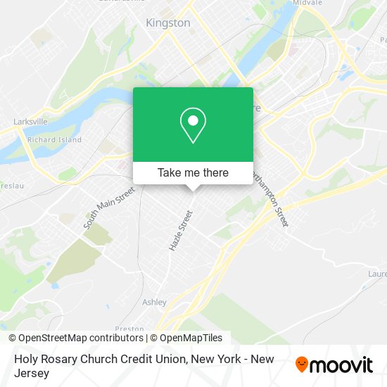 Holy Rosary Church Credit Union map