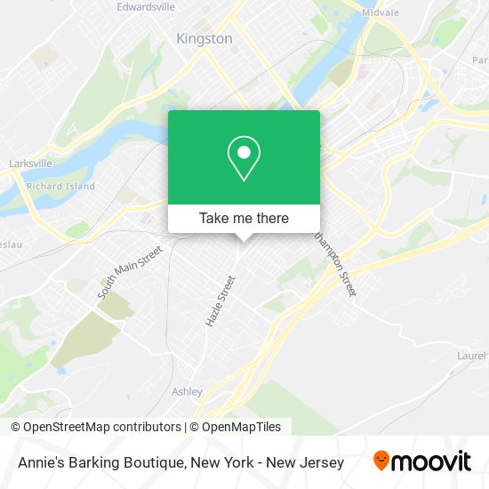 Mapa de Annie's Barking Boutique