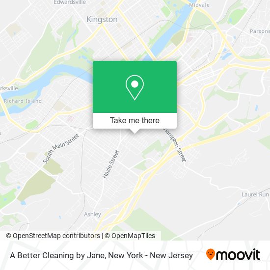 Mapa de A Better Cleaning by Jane