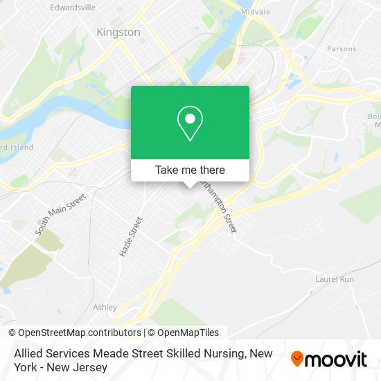 Mapa de Allied Services Meade Street Skilled Nursing