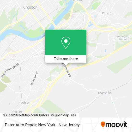Peter Auto Repair map