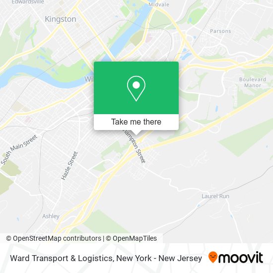 Ward Transport & Logistics map