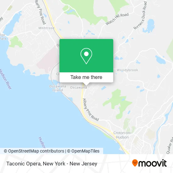 Taconic Opera map
