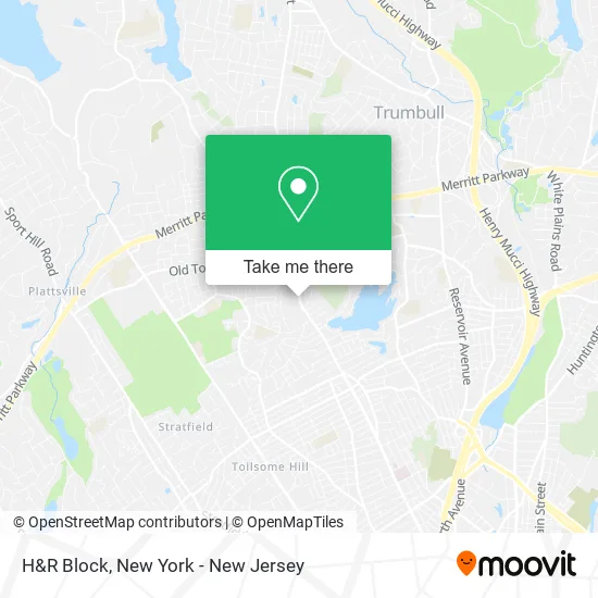 H&R Block map