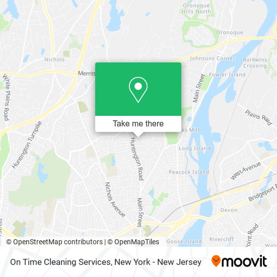 Mapa de On Time Cleaning Services