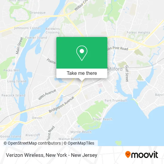 Verizon Wireless map