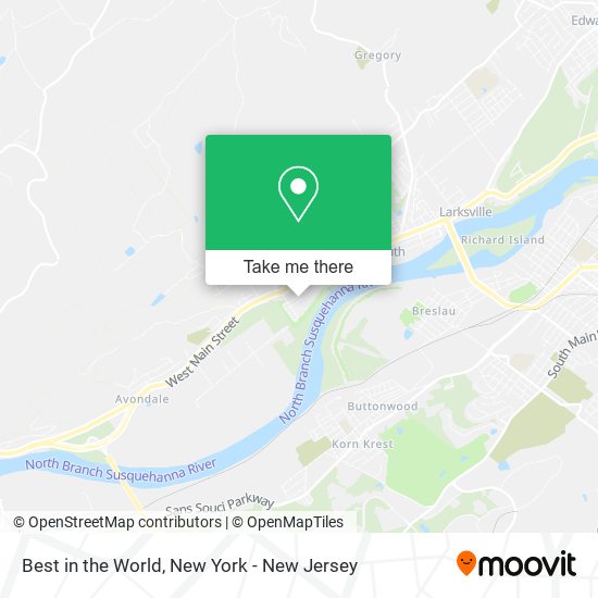 Mapa de Best in the World
