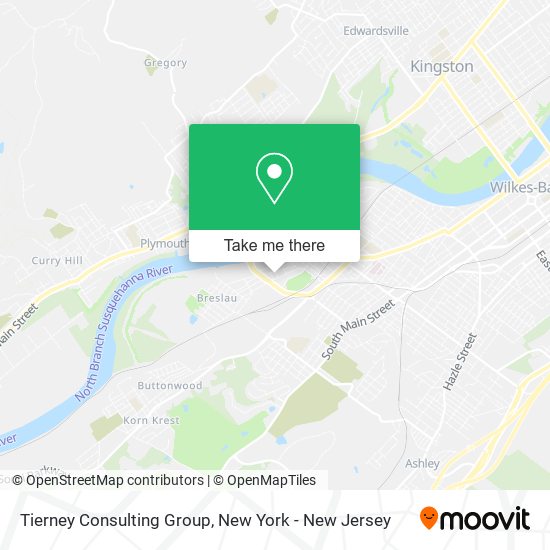 Tierney Consulting Group map