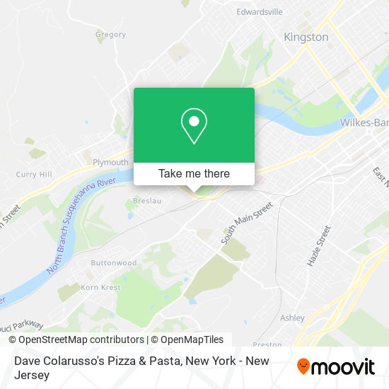 Dave Colarusso's Pizza & Pasta map