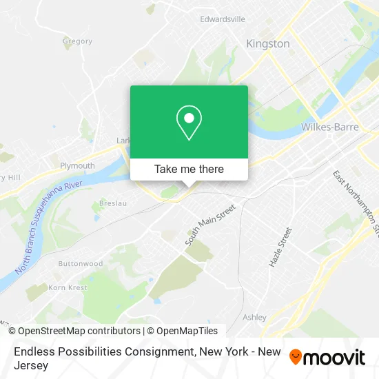 Endless Possibilities Consignment map