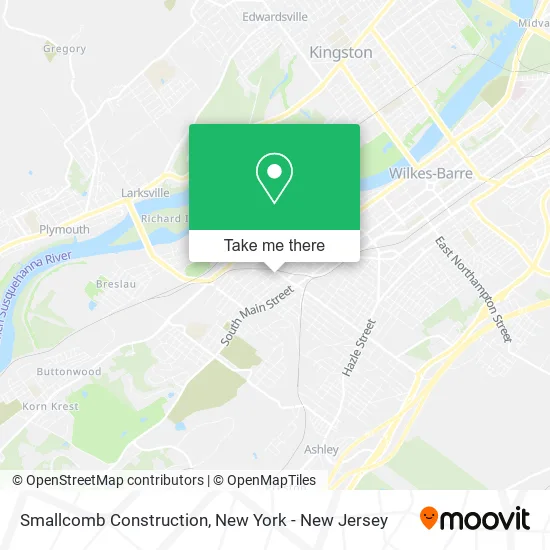 Smallcomb Construction map