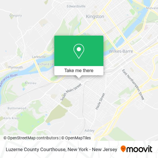 Mapa de Luzerne County Courthouse