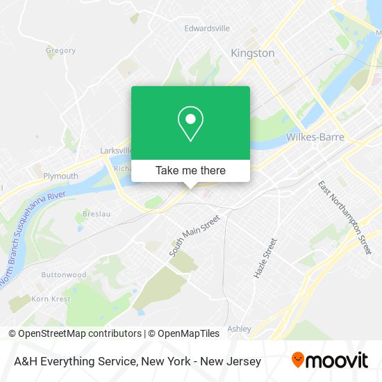 Mapa de A&H Everything Service