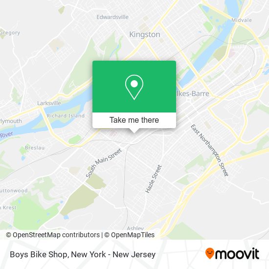 Boys Bike Shop map