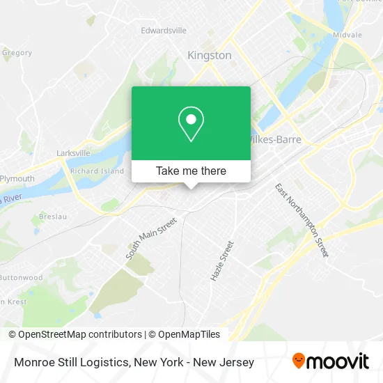 Monroe Still Logistics map