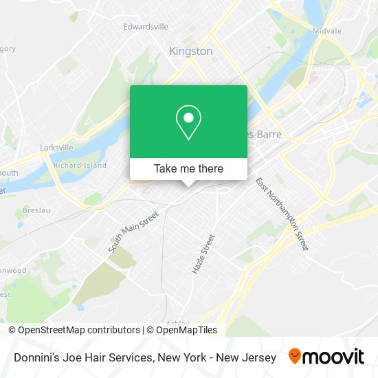 Mapa de Donnini's Joe Hair Services