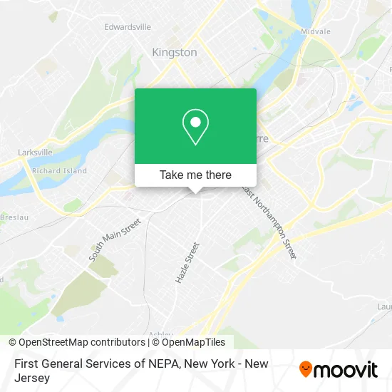 First General Services of NEPA map