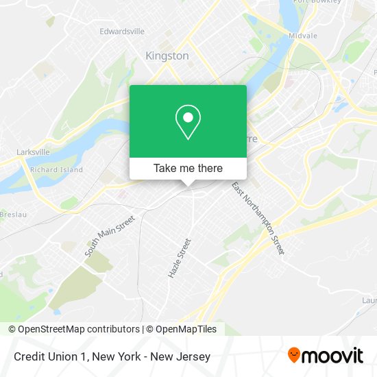 Mapa de Credit Union 1