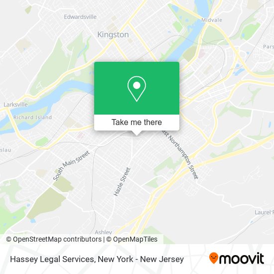 Hassey Legal Services map