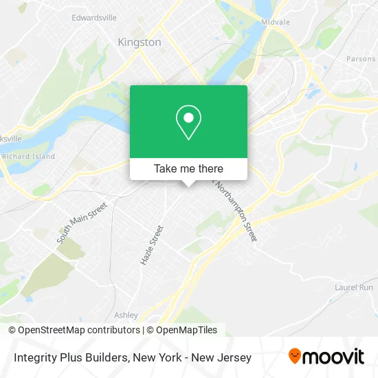 Integrity Plus Builders map