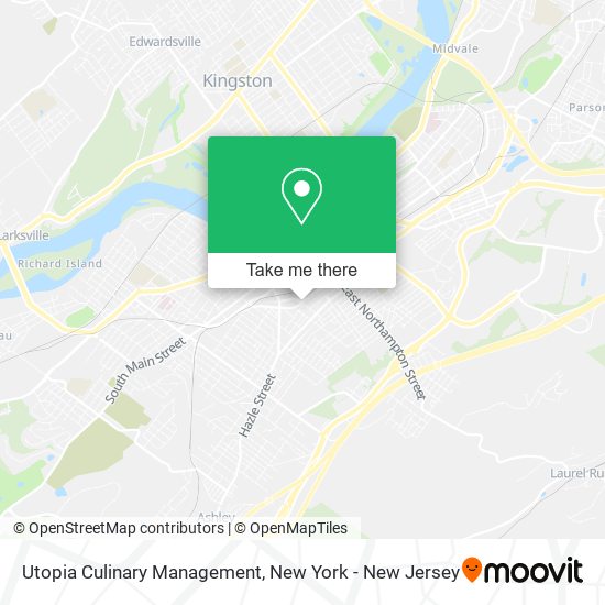 Utopia Culinary Management map