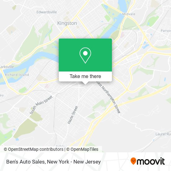 Mapa de Ben's Auto Sales
