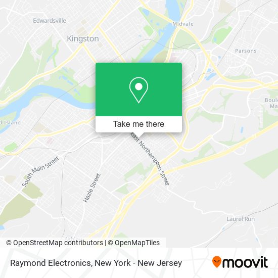 Raymond Electronics map