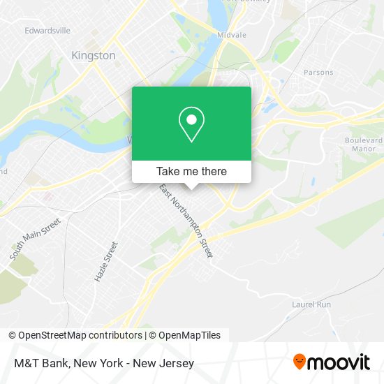 M&T Bank map