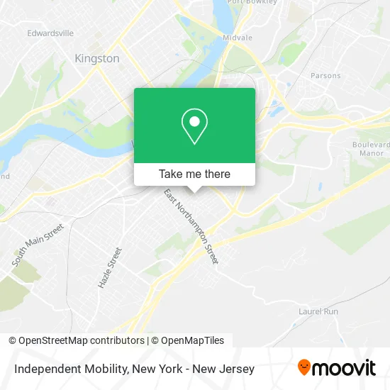 Independent Mobility map