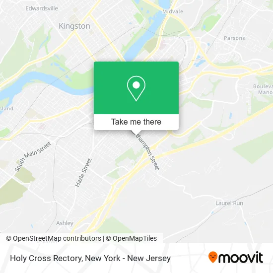 Holy Cross Rectory map