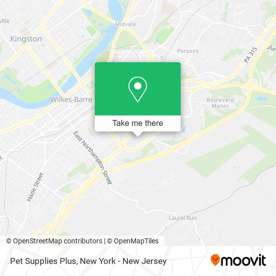 Pet Supplies Plus map