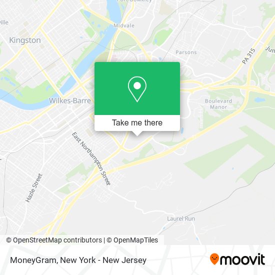 MoneyGram map