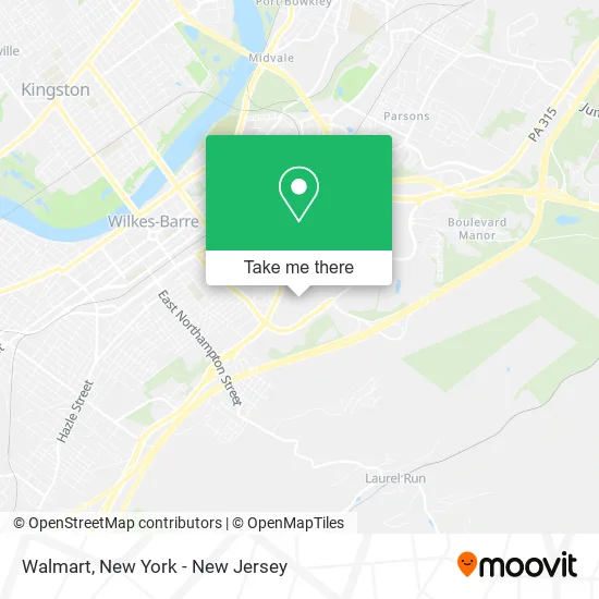 Walmart map