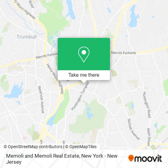 Memoli and Memoli Real Estate map