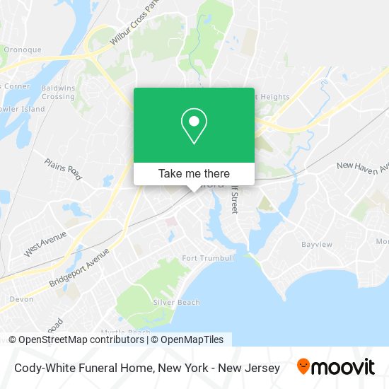 Mapa de Cody-White Funeral Home